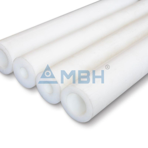 Medical grade UHMWPE rod for orthopedic implants, artificial joints, and high-wear medical components due to biocompatibility.
