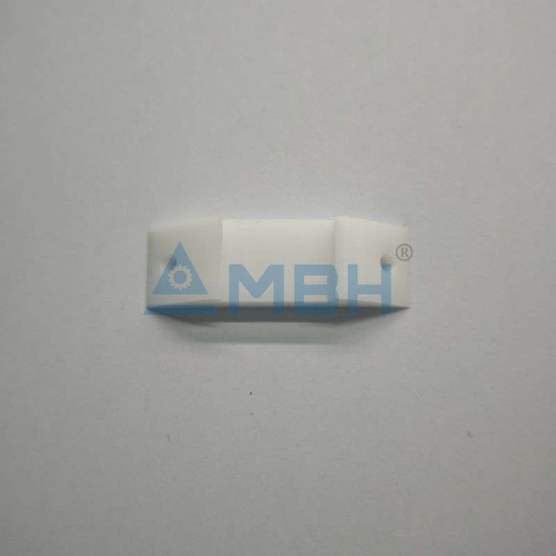 white engineering plastic seal machined precision sealing component