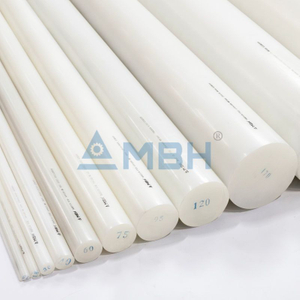 PVDF rod Polyvinylidene Fluoride bar Kynar PVDF plastic rod chemical resistant