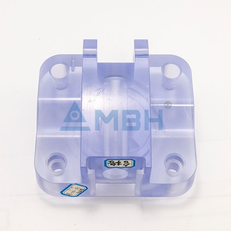 Custom CNC Machined Transparent Polycarbonate PC Plastic Part