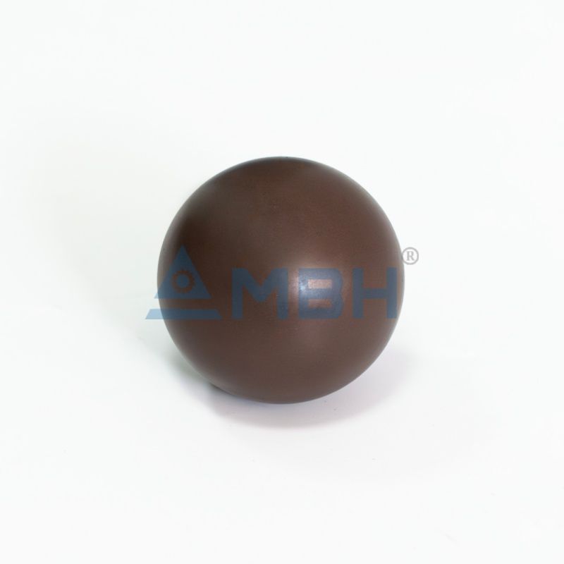 PEEK copper composite fracturing ball for oil gas downhole applications precision machined by MBH
