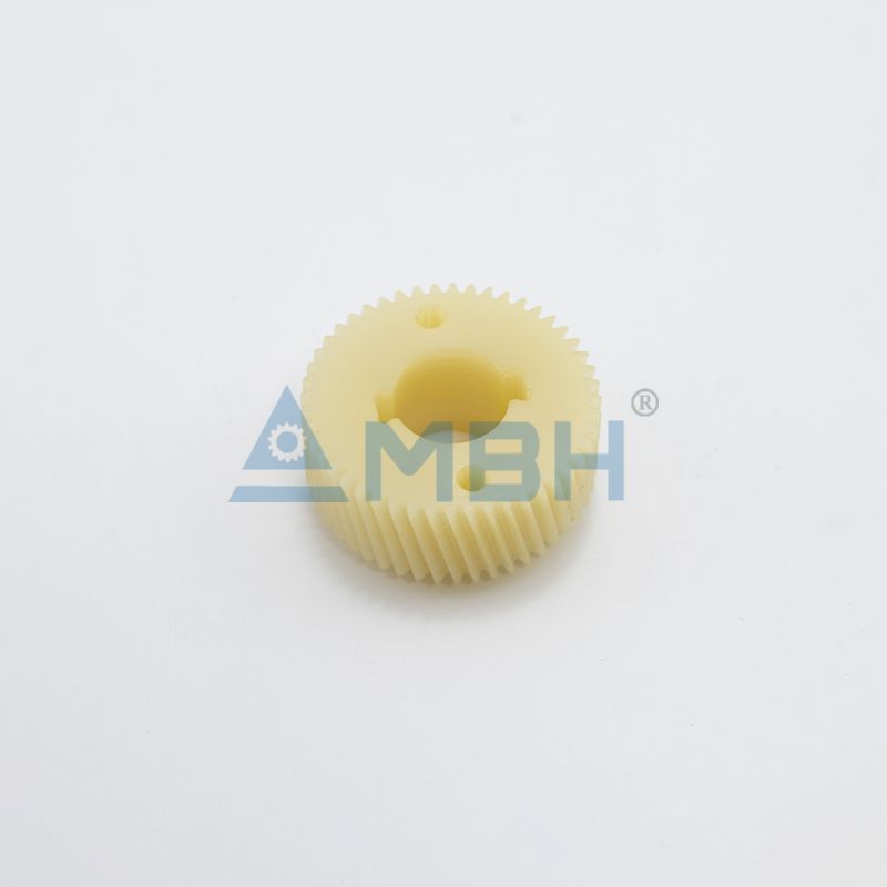 POK polyketone large spur gear machined from rod high wear resistance plastic gear by MBH
